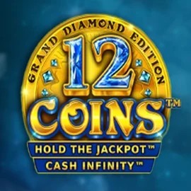 12 Coins Grand Diamond Edition casino game by Wazdan – featured logo at Mostbet Casino