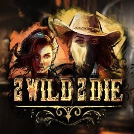Slots logo of 2 Wild 2 Die from Hacksaw Gaming at Mostbet Casino