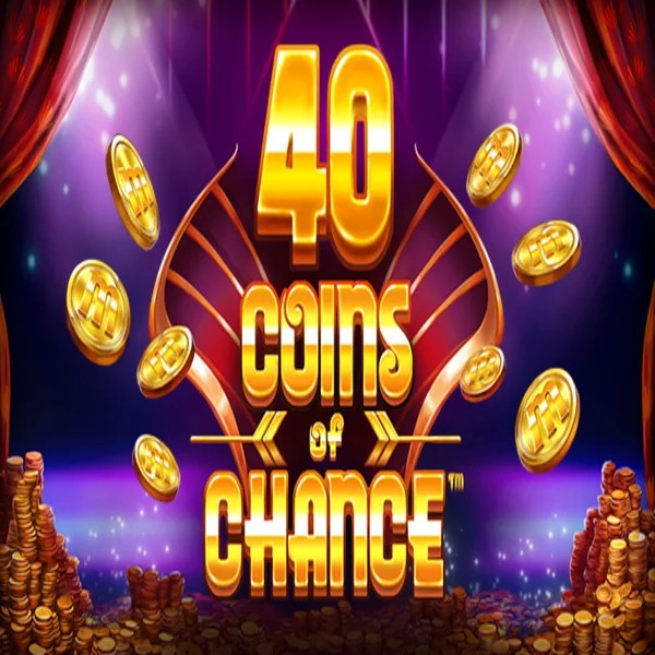 40 Coins of Chance online game logo by SYNOT Games on mostbetkaszino.org