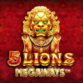 5 Lions Megaways casino game by Pragmatic Play – featured logo at Mostbet Casino