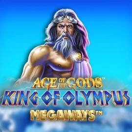 Age Of The Gods: King of Olympus Megaways logo by Origins Mostbet Casino