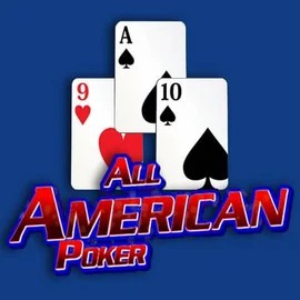 Official Table Games logo: All American Poker by RTG (Reel Time Gaming) at Mostbet Casino