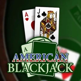 American Blackjack online game logo by Habanero on mostbetkaszino.org