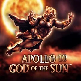 Official Slots logo: Apollo God of the Sun by Novomatic at Mostbet Casino