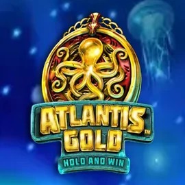 Atlantis Gold logo by SYNOT Games at Mostbet Casino