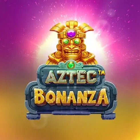 Aztec Bonanza slot logo by Pragmatic Play at Mostbet Casino