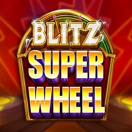 Blitz Super Wheel slot logo by Pragmatic Play at Mostbet Casino