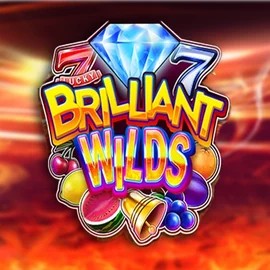 Brilliant Wilds slot logo by iSoftBet at Mostbet Casino