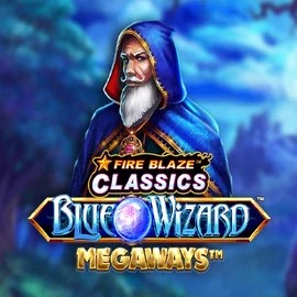Enjoy Fire Blaze Blue Wizard Megaways by Rarestone Gaming – logo hosted on mostbetkaszino.org