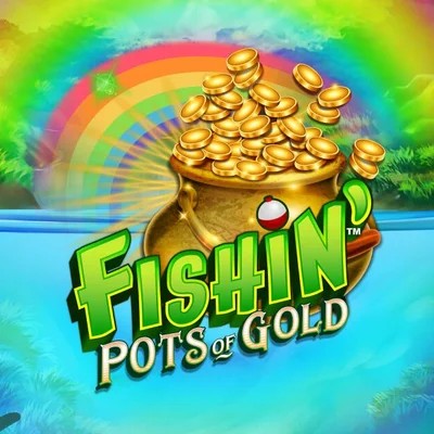 Fishin Pots Of Gold logo by Gameburger Studios at Mostbet Casino