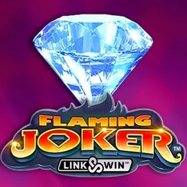 Flaming Joker Link and Win slot logo by Barstruck at Mostbet Casino