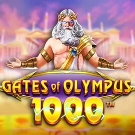 Gates of Olympus 1000 slot logo by Pragmatic Play at Mostbet Casino