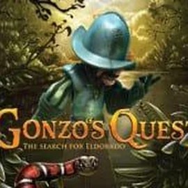 Gonzo's Quest slot logo by NetEnt at Mostbet Casino