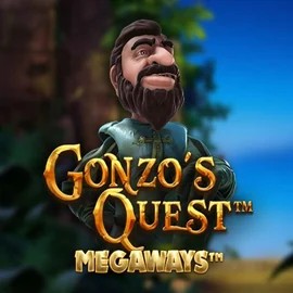 Gonzo's Quest Megaways slot logo by Red Tiger Gaming at Mostbet Casino