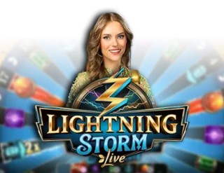 Live Casino logo of Lightning Storm from Evolution at Mostbet Casino