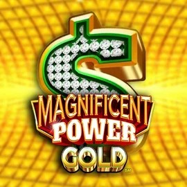 Magnificent Power Gold logo by Oros Gaming at Mostbet Casino