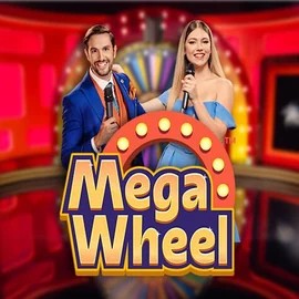 Official Live Casino logo: Mega Wheel by Pragmatic Play at Mostbet Casino