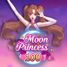 Moon Princess 100 online game logo by Play’n GO on mostbetkaszino.org