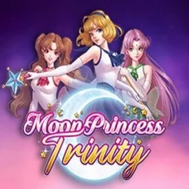 Official Slots logo: Moon Princess Trinity by Play’n GO at Mostbet Casino
