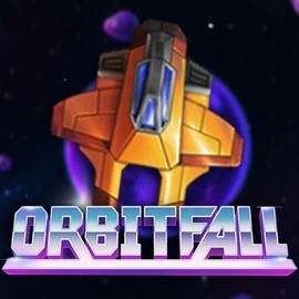 Orbitfall logo by ELK Studios at Mostbet Casino
