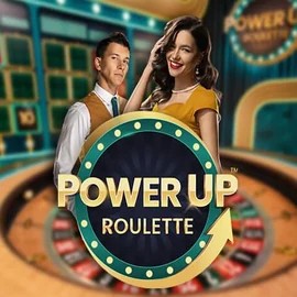 PowerUP Roulette casino game by Pragmatic Play – featured logo at Mostbet Casino