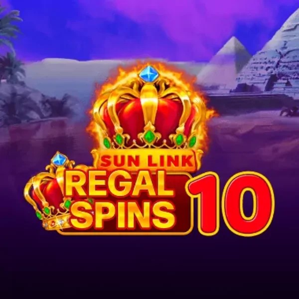 Regal Spins 10 logo – Slots by PatePlay at Mostbet Casino