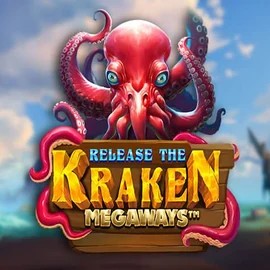 Release the Kraken Megaways logo by Pragmatic Play at Mostbet Casino