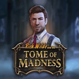 Tome of Madness slot logo by Play’n GO at Mostbet Casino