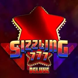 Sizzling 777 Deluxe slot logo by Wazdan at Mostbet Casino