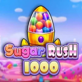 Sugar Rush 1000 slot visual from Pragmatic Play available on mostbetkaszino.org