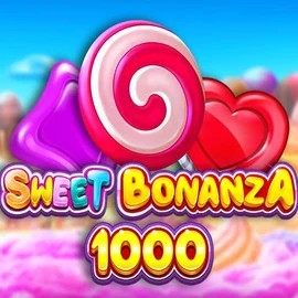 Sweet Bonanza 1000 logo by Pragmatic Play at Mostbet Casino