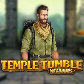 Temple Tumble Megaways online game logo by Relax Gaming on mostbetkaszino.org