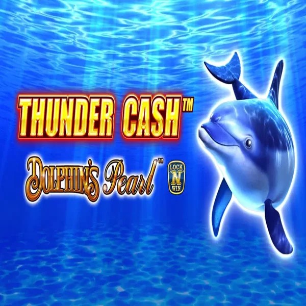 Thunder Cash Dolphins Pearl logo by Novomatic at Mostbet Casino