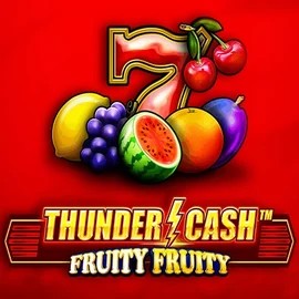 Thunder Cash Fruity Fruity by Novomatic, showcased at mostbetkaszino.org – game logo