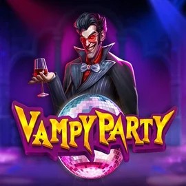 Official Slots logo: Vampy Party by Pragmatic Play at Mostbet Casino