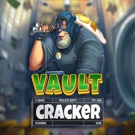 Vault Cracker slot logo by Red Tiger Gaming at Mostbet Casino